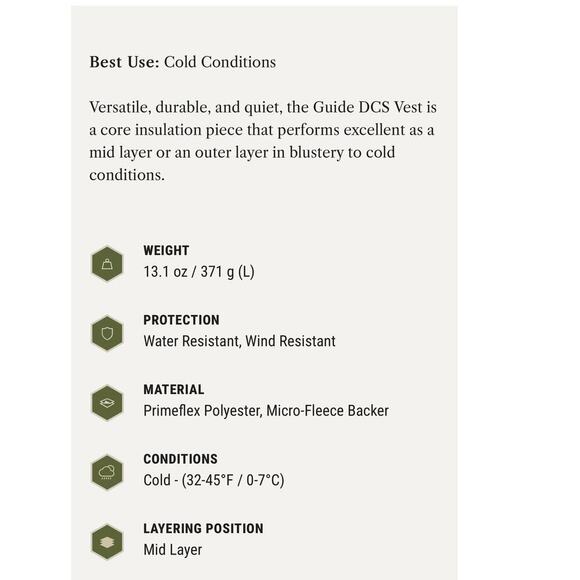 KUIU, Kenai vest, Gunmetal gray, full ziper women's size M, NWOT - Picture 15 of 15